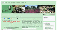 Desktop Screenshot of gadel-environnement.org
